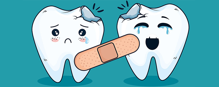 ترمیم دندان شکسته در کودکان